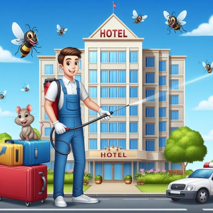 Otel ilaçlama uygulaması
